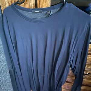 Theory long sleeve double lined shirt